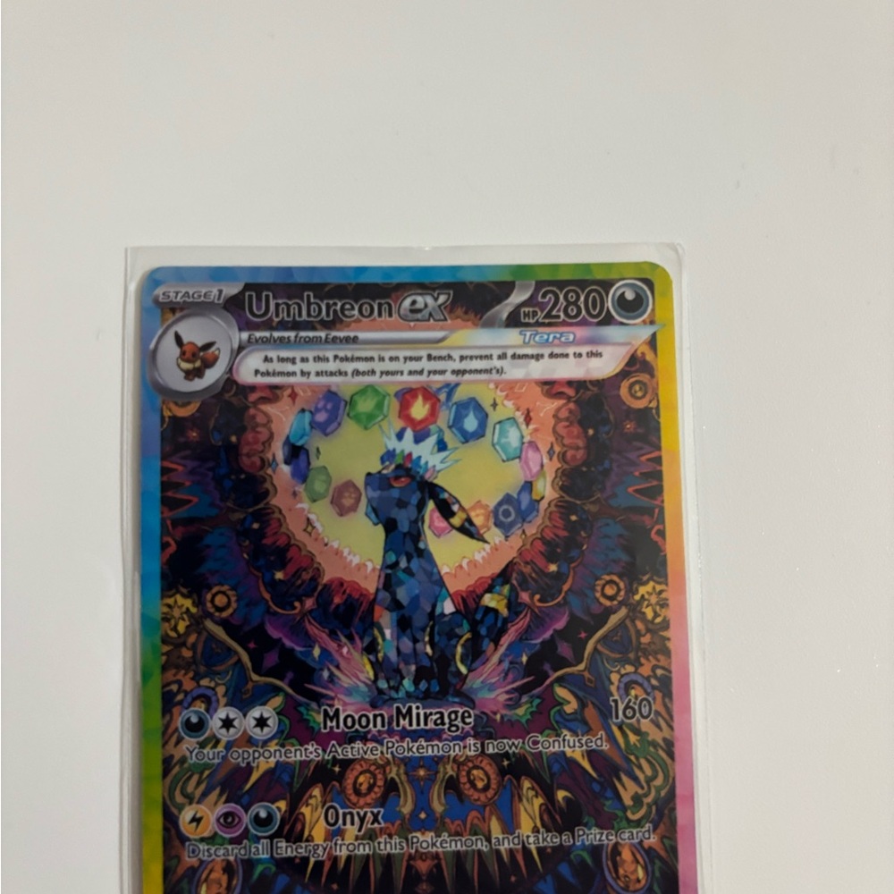 Pokemon Umbreon EX Card with Multicolor Design - Picture 4 of 5